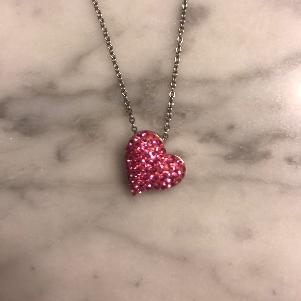 Pink Crystal Swarovski Necklace